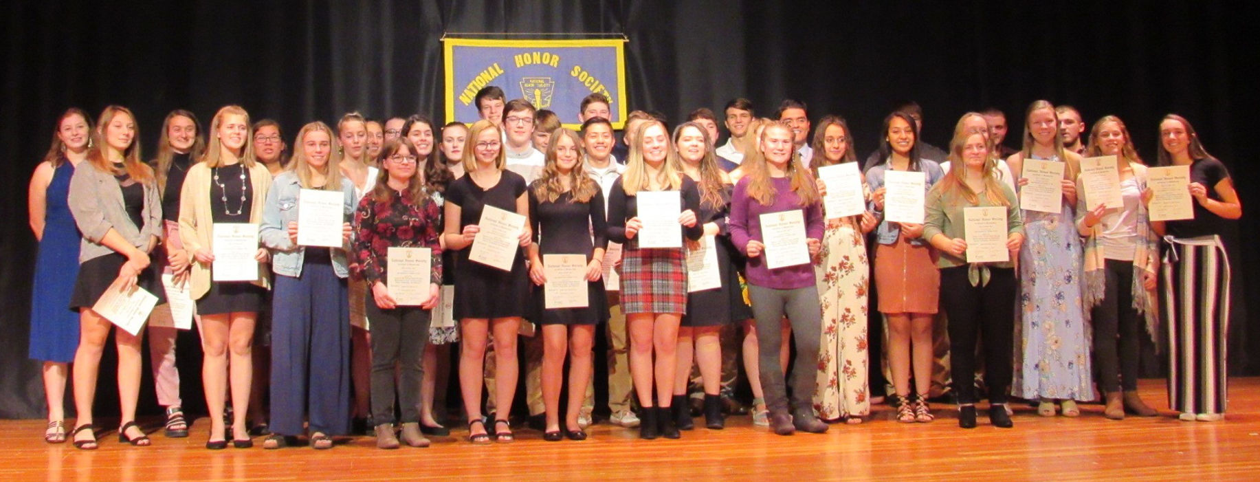 Canners join National Honor Society
